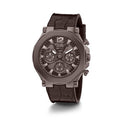  Shop Authentic Guess Edge Chronograph Brown Dial Brown Leather Strap Watch For Men - GW0492G2 - Luxxuri