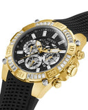  Shop Authentic Guess Trophy Multifunction Black Dial Black Rubber Strap Watch for Men - GW0333G2 - Luxxuri