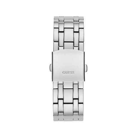  Shop Authentic Guess Multi Function Diamonds Silver Dial Silver Steel Strap Watch For Men - GW0455G1 - Luxxuri