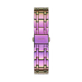  Shop Authentic Guess Sparkler Silver Dial Purple Steel Strap Watch For Women - GW0111L5 - Luxxuri