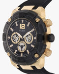  Shop Authentic Guess Navigator Chronograph Black Dial Black Rubber Strap Watch for Men - GW0264G3 - Luxxuri