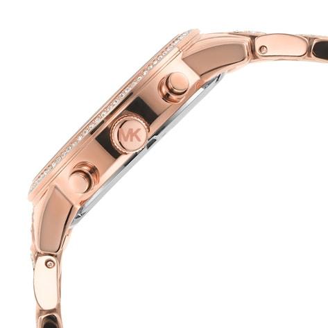  Shop Authentic Michael Kors Ritz Chronograph Rose Gold Dial Rose Gold Steel Strap Watch For Women - MK7223 - Luxxuri