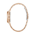  Shop Authentic Guess Cubed Analog Black Dial Rose Gold Steel Strap Watch For Women - GW0607L3 - Luxxuri