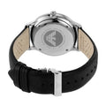  Shop Authentic Emporio Armani Gianni Quartz Black Dial Black Leather Strap Watch For Men - AR0382 - Luxxuri