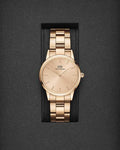  Shop Authentic Daniel Wellington Iconic Link Unitone Rose Gold Dial Rose Gold Steel Strap Watch For Women - DW00100401 - Luxxuri