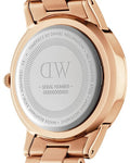  Shop Authentic Daniel Wellington Iconic Link Grey Dial Rose Gold Steel Strap Watch For Women - DW00100336 - Luxxuri