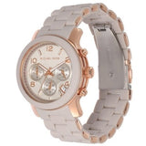  Shop Authentic Michael Kors Runway Chronograph Grey Dial Grey Silicone Strap Watch For Women - MK7386 - Luxxuri
