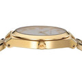  Shop Authentic Michael Kors Lennox Three Hand Silver Dial Gold Steel Strap Watch For Women - MK7391 - Luxxuri