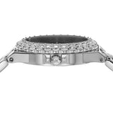  Shop Authentic Michael Kors Lennox Three-Hand Blue Dial Silver Steel Strap Watch For Women - MK7397 - Luxxuri