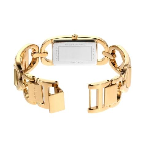  Shop Authentic Michael Kors Empire Three Hand Gold Dial Gold Steel Strap Watch For Women - MK7406 - Luxxuri
