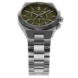  Shop Authentic Michael Kors Lennox Chronograph Black Dial Grey Steel Strap Watch For Men - MK9118 - Luxxuri