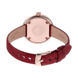  Shop Authentic Emporio Armani Two-Hand Analog White Dial Red Leather Strap Watch For Women - AR11532 - Luxxuri