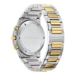 Shop Authentic Salvatore Ferragamo Sapphire Chrono Green Dial Two Tone Steel Strap Watch for Men - SFME01223 - Luxxuri