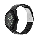  Shop Authentic Michael Kors Maritime Three Hand Black Dial Black Steel Strap Watch for Men - MK9181 - Luxxuri