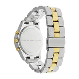  Shop Authentic Marc Jacobs Henry Chronograph Silver Dial Two Tone Steel Strap Watch for Women - MBM3197 - Luxxuri