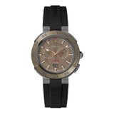  Shop Authentic Versace V Extreme Chronograph Brown Tone Dial Black Rubber Strap Watch for Men - VCN030017 - Luxxuri