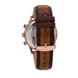  Shop Authentic Maserati Ricordo Chronograph Silver Dial Brown Leather Strap Watch For Men - R8871633002 - Luxxuri