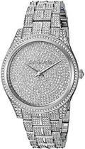  Shop Authentic Michael Kors Lauryn Analog Crystals Silver Dial Silver Steel Strap Watch For Women - MK3717 - Luxxuri