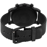  Shop Authentic Emporio Armani Sport Chronograph Black Dial Black Mesh Bracelet Watch For Men - AR1968 - Luxxuri