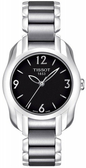  Shop Authentic Tissot T Wave Black Dial Watch For Women - T023.210.11.057.00 - Luxxuri
