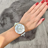 Shop Authentic Guess Athena White Dial White Rubber Strap Watch For Women - GW0030L3 - Luxxuri
