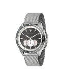  Shop Authentic Maserati Traguardo Chronograph Black Dial Silver Mesh Bracelet Watch For Men - R8873612008 - Luxxuri