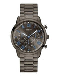  Shop Authentic Guess Hendrix Chronograph Gunmetal Dial Gunmetal Steel Strap Watch for Men - W1309G3 - Luxxuri