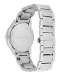  Shop Authentic Calvin Klein Steady Silver Dial Silver Steel Strap Watch for Women - K7Q21146 - Luxxuri