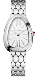  Shop Authentic Bvlgari Serpenti Seduttori Quartz White Dial Silver Steel Strap Watch for Women - SERPENTI103141 - Luxxuri