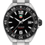  Shop Authentic Tag Heuer Formula 1 Quartz Black Dial Silver Steel Strap Watch for Men - WAZ1110.BA0875 - Luxxuri