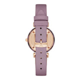  Shop Authentic Emporio Armani Gianni Mother of Pearl Dial Purple Leather Strap Watch For Women - AR11003 - Luxxuri
