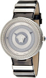  Shop Authentic Versace V Metal Icon Silver Dial Black & Silver Strap Watch for Women - VLC010014 - Luxxuri