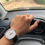  Shop Authentic Mido Multifort Automatic Silver Dial Black Leather Strap Watch For Men - M005.430.16.031.80 - Luxxuri