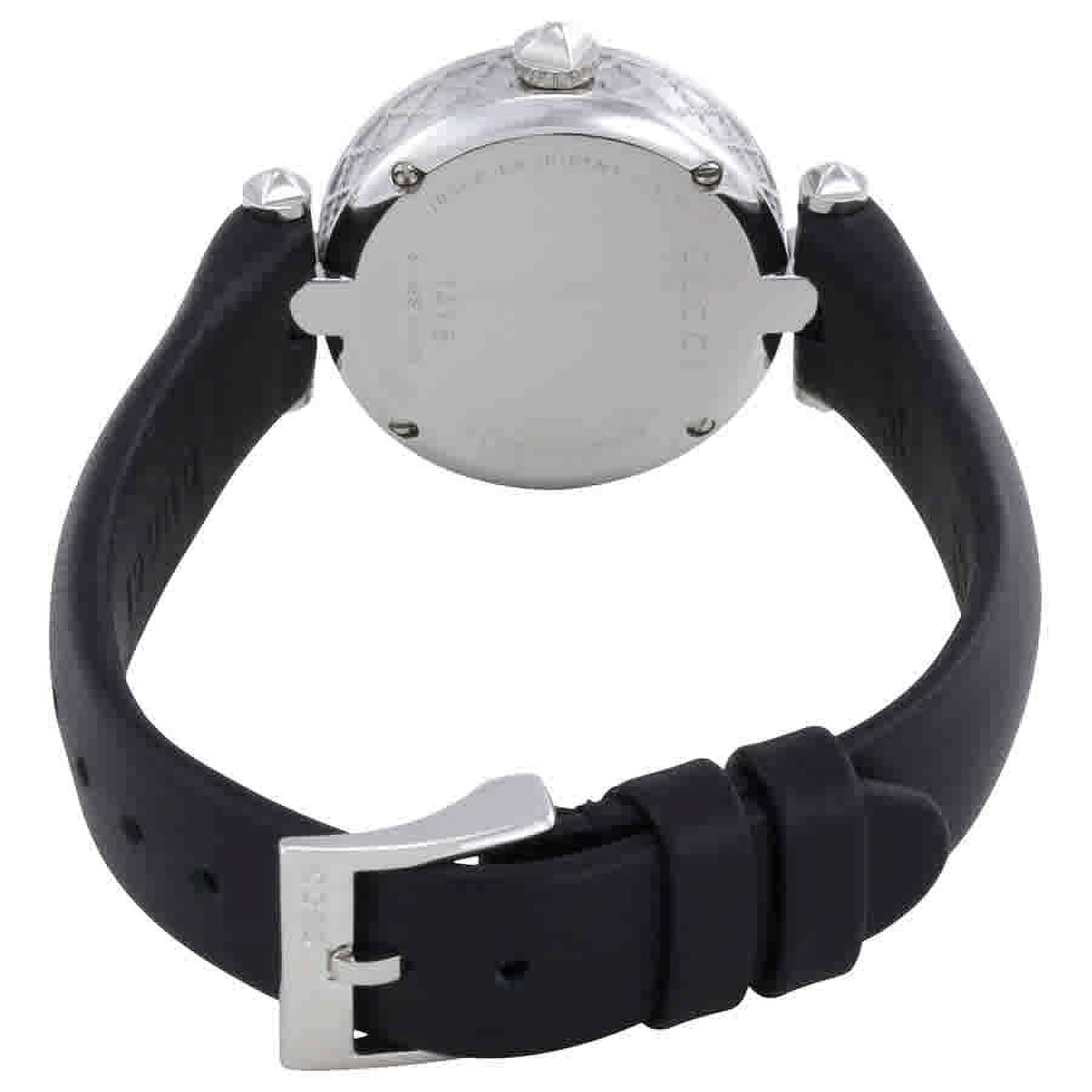  Shop Authentic Gucci Diamantissima Quartz Diamonds Black Dial Black Leather Strap Watch for Women - YA141506 - Luxxuri