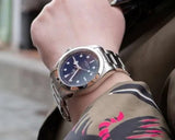  Shop Authentic Tudor Black Bay Automatic Blue Dial Silver Steel Strap Watch for Men - M79540-0004 - Luxxuri