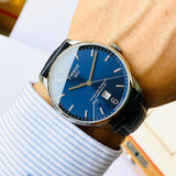  Shop Authentic Tissot Chemin Des Tourelles Powermatic 80 Blue Dial Blue Leather Strap Watch for Men - T099.407.16.047.00 - Luxxuri