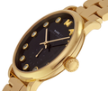  Shop Authentic Marc Jacobs Baker Dexter Black Dial Gold Steel Strap Watch for Women - MBM3421 - Luxxuri