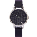  Shop Authentic Calvin Klein Even Black Dial Black Leather Strap Watch for Women - K7B231C1 - Luxxuri