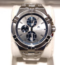  Shop Authentic Maurice Lacroix Aikon Chronograph Silver Dial Silver Steel Strap Watch for Men - AI1018-SS002-131-1 - Luxxuri