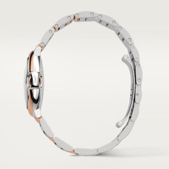  Shop Authentic Cartier Ballon Bleu de Cartier Silver Dial Two Tone Steel Strap Watch for Women - W2BB0032 - Luxxuri