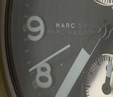  Shop Authentic Marc Jacobs Larry Chronograph Black Dial Black Leather Strap Watch for Men - MBM5054 - Luxxuri