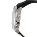 Hugo Boss Driver Blue Dial Black Leather Strap Watch for Men - 1512882