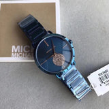  Shop Authentic Michael Kors Portia Blue Dial Blue Stainless Steel Strap Watch for Women - MK3680 - Luxxuri