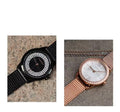  Shop Authentic Calvin Klein Minimal Diamonds Black Dial Black Mesh Bracelet Watch for Women - K3M2342R - Luxxuri