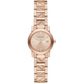  Shop Authentic Burberry The City Rose Gold Dial Rose Gold Steel Strap Watch for Women - BU9235 - Luxxuri