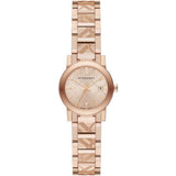  Shop Authentic Burberry The City Rose Gold Dial Rose Gold Steel Strap Watch for Women - BU9235 - Luxxuri