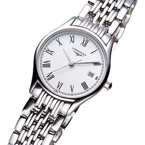  Shop Authentic Longines Lyre White Dial Silver Stainless Steel Watch for Women - L4.259.4.11.6 - Luxxuri
