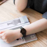  Shop Authentic Calvin Klein Minimal Black Dial Black Mesh Bracelet Watch for Women - K3M224X1 - Luxxuri