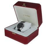  Shop Authentic Cartier Ballon Bleu De Cartier Black Dial Black Leather Strap Watch for Men - WSBB0003 - Luxxuri