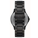  Shop Authentic Armani Exchange Hampton Chronograph Black Dial Black Steel Strap Watch For Men - AX2150 - Luxxuri